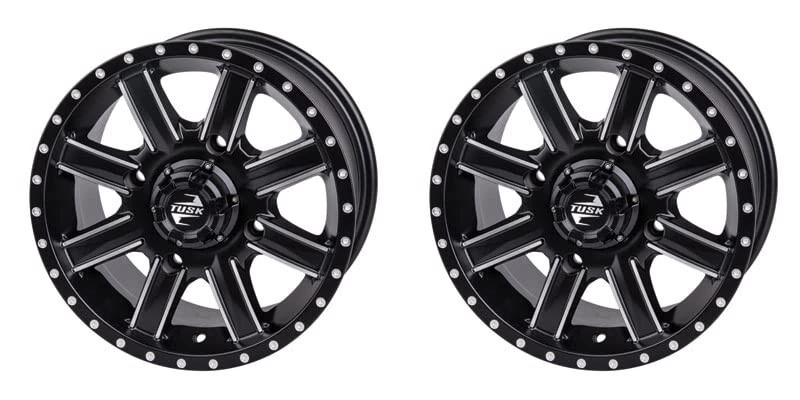 (2 Pack) 4/110 Tusk Cascade Wheel For YAMAHA GRIZZLY 350 IRS 4x4 2007-2011 Foto 1 de 4