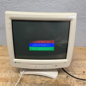 Gateway EV700 17" VGA CRT Computer Monitor 1280 x 1024 @ 60Hz Retro Gaming - Picture 1 of 6