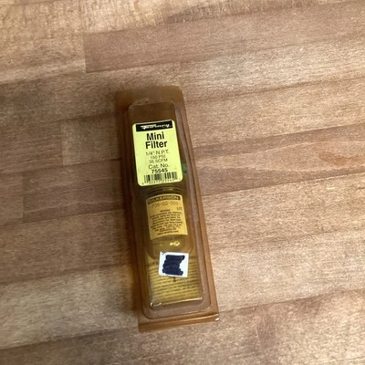 NEW Wilkerson F00-02-000 Air Filter - 1/4" NPT, 150 PSI Forney Mini Filter 75545 - Image 1 of 4