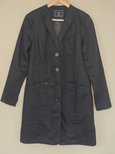 Figs Aurora Premium  Lab Coat Black Size Small MD, NP, PA, Nurses New Without Ta - Picture 1 of 5