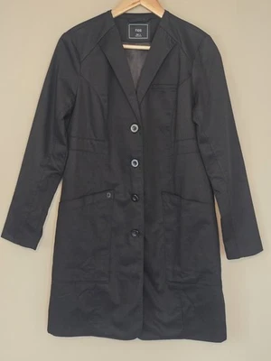 Figs Aurora Premium  Lab Coat Black Size Small MD, NP, PA, Nurses New Without Ta - Image 1 of 4