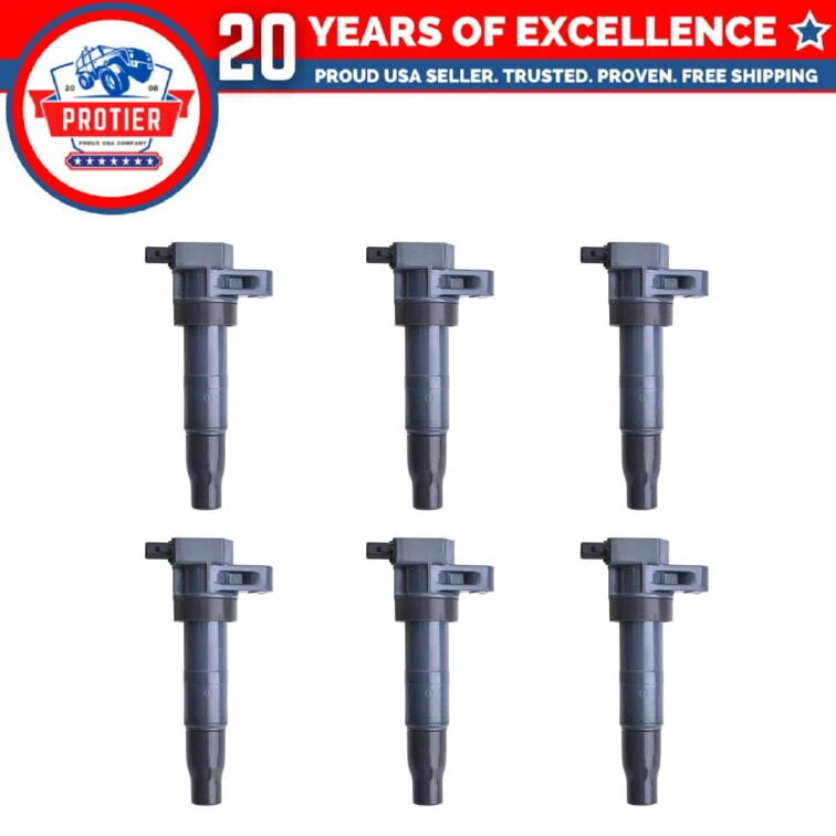 Set of 6 Ignition coil Compatible with 06-12 Kia Sedona 3.5L 3.8L - Image 1 of 1