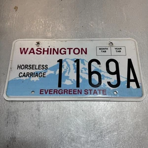 Placa de licencia Washington Horseless Carriage 2020 #1169A - Imagen 1 de 2