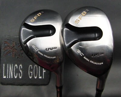 Set of 2 Royal Collection Sfd III 4 & 5 Hybrids Stiff Steel/Graphite Shafts - Image 1 of 4
