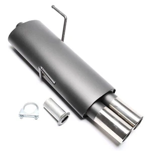 Sport-Auspuff + ABE! Endrohr: 2x76mm  Peugeot 206 - Afbeelding 1 van 1
