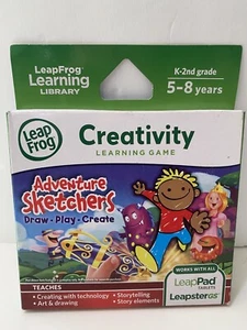 LeapFrog Adventure Sketchers CREATIVITY Learning Game LeapPad LeapsterGS **NEW** - Picture 1 of 4