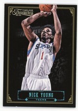 Nick Young 2012-13 Panini Timeless Treasures Basketball #18 Platinum #1/1