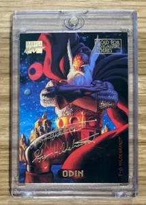1994 Fleer Marvel Masterpieces Signature Card #87 ODIN - Mint + NEW CASE! - Picture 1 of 4