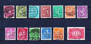 Deutsches Reich MiNr. 158 - 169, 175 gestempelt - Bild 1 von 1