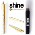 Shine Gold Cone 24k Papers Cones Smoking Herb Tobacco Pre Rolled Lux Genuine Raw