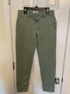 ANN TAYLOR LOFT Green Pants Size 2 - Picture 1 of 5