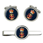 Queen Alexandra's Royal Naval Nursing Service Cufflinks and Tie Clip Set