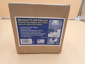 Blaylock American Metal TL-38 Coupler Lock , Grey Gray Brand new Made in USA - Picture 1 of 2