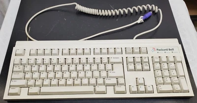 Vintage - Packard Bell - Mechanical Keyboard  - Model, 5130 -  Un-Tested - Image 1 of 4