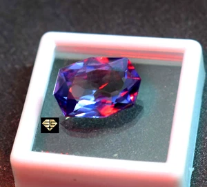 Earthmined color changing Alexandrite Gemstone 8Ct Fancy Cut Alex Ring Gemstone - Picture 1 of 9
