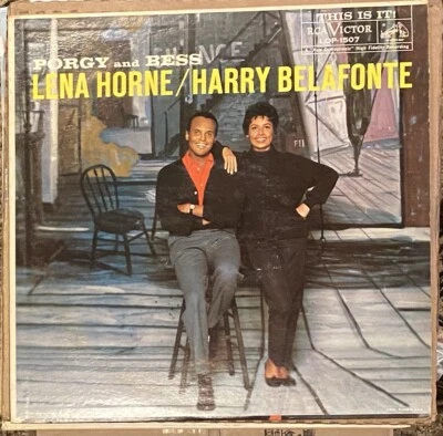 Porgy & Bess / Harry Belafonte & Lena Horne 1959 RCA VICTOR LOP-1507, MONO VG+ Foto 1 de 4