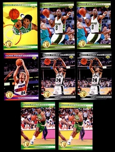 1992-93 Upper Deck 15.000 Point Club Lot of 14 Parish Olajuwon Chambers King - Bild 1 von 2