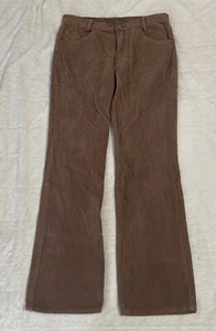 Brandy Melville John Galt Cordhose Damen mittelbraun dünn Wale ausgestelltes Bein - Bild 1 von 10