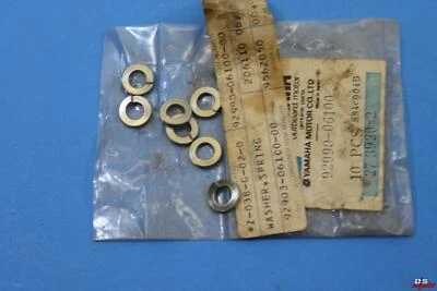 Arandela de cuadro Yamaha 1970-2002 RX50 YFM350 XVZ1300 Venture 92990-06100 CANTIDAD 7 Foto 1 de 2