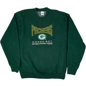 Green Bay Packers Vintage 1994 Green NFL Pullover Sweatshirt Size XL - Picture 1 of 15