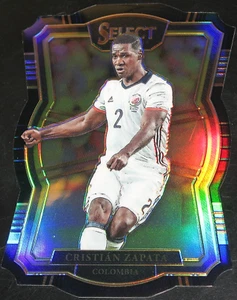 2017-18 Select Cristian Zapata BLACK Prizm # 1/1 Mezzanine Die-Cut Colombia 2018 - Picture 1 of 4