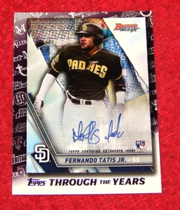 FERNANDO TATIS JR. PADRES 2021 TOPPS THROUGH THE YEARS #TTY12 2019 BEST (KS-377) - Bild 1 von 2