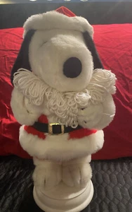 Vtg Christmas Peanuts Snoopy Animation  Flying Ace Motion Santa’s Best Holiday - Picture 1 of 12