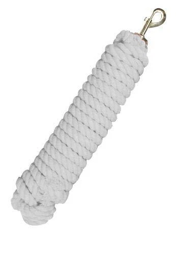 25' Braided Cotton Lunge Line w/ Brass Snap - Image 1 of 1
