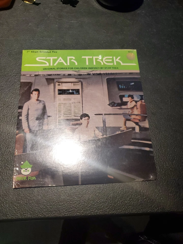 Star Trek 1979 Peter Pan 45 RPM Record New Sealed "In Vino Veritas" - Image 1 of 4