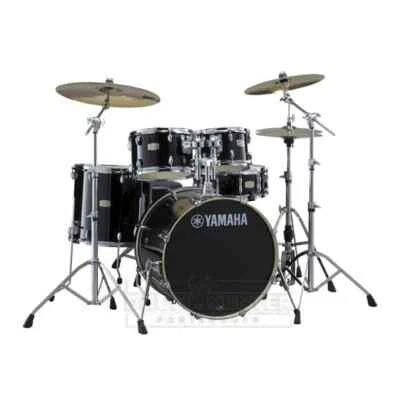 Juego de batería Yamaha Stage Custom Birch 5 piezas con 20" BD Raven negro Foto 1 de 3