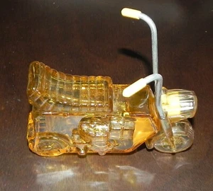 Vintage Avon Mini Bike Mens Bracing Lotion Empty Bottle Original Box - Picture 1 of 7