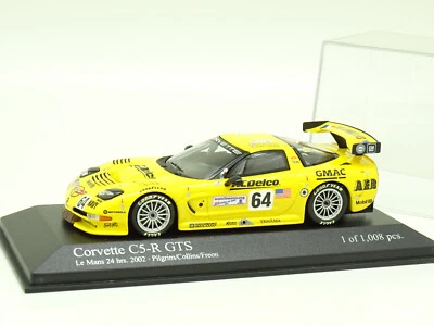 MINICHAMPS 1/43 - CHEVROLET CORVETTE C5 R GTS LE MANS 2002 N°64 - Immagine 1 di 2
