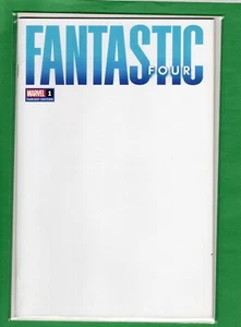 Fantastic Four #1 Marvel Comics Variant Blank Cover (2023) - Picture 1 of 1
