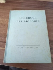 DDR, Lehrbuch der Biologie 5. Schuljahr, 1950 - Bild 1 von 5