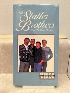 The Statler Brothers: What We Love To Do (VHS, 1994) - Picture 1 of 3