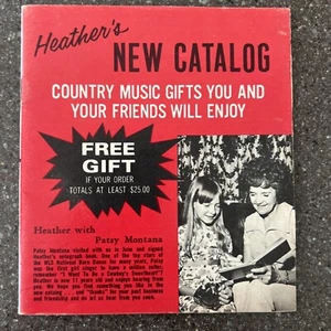 Vintage 1972 Heather Enterprises Country Music Stars Catalog - Picture 1 of 7