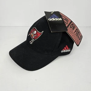 Vintage Tampa Bay Buccaneers Hat Adidas Pro Line On Field NWT Adjustable Strap  - Picture 1 of 9