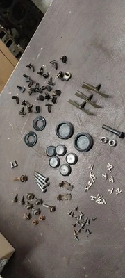 LOTE 1968-1970 Dodge Charger Panel Puerta Clips Tornillos Pernos Sujetadores Enchufes 1969 Foto 1 de 4