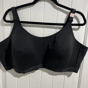 Cacique Bra Lined Scoop Full Coverage Wireless Comfort Lane Bryant Black 50C - Picture 1 of 13