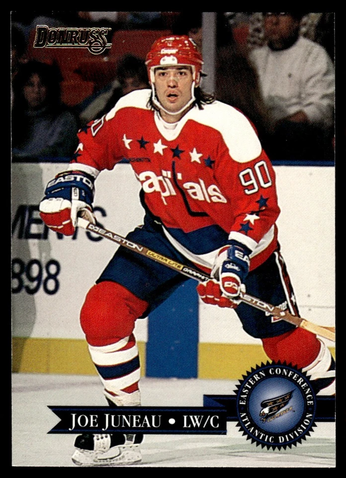 1995 Donruss #136 Joe Juneau - Washington Capitals - Image 1 of 2