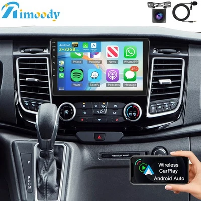 KAM+ Für Ford Transit Custom 2018-2023 Autoradio GPS Android 15.0 2+32GB Carplay - Bild 1 von 4