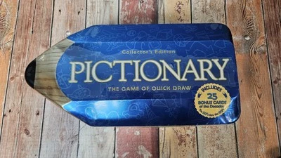 Pictionary Collector's Edition. Tin Box! Factory Sealed - Fun Family Night Game! - Image 1 of 3