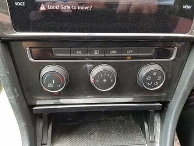 VOLKSWAGEN GOLF HEATER AC CONTROLS GEN 7, STANDARD TYPE, 11/12-08/20  - image 1 of 4