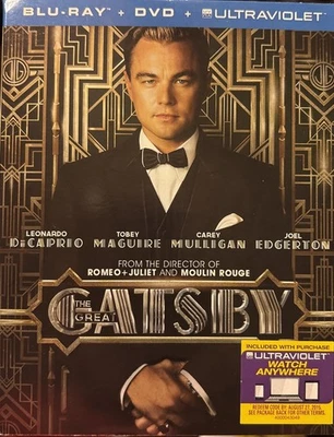 The Great Gatsby (Blu-ray Disc, 2013, 2-Disc Set, Includes Digital Copy... - Image 1 of 4
