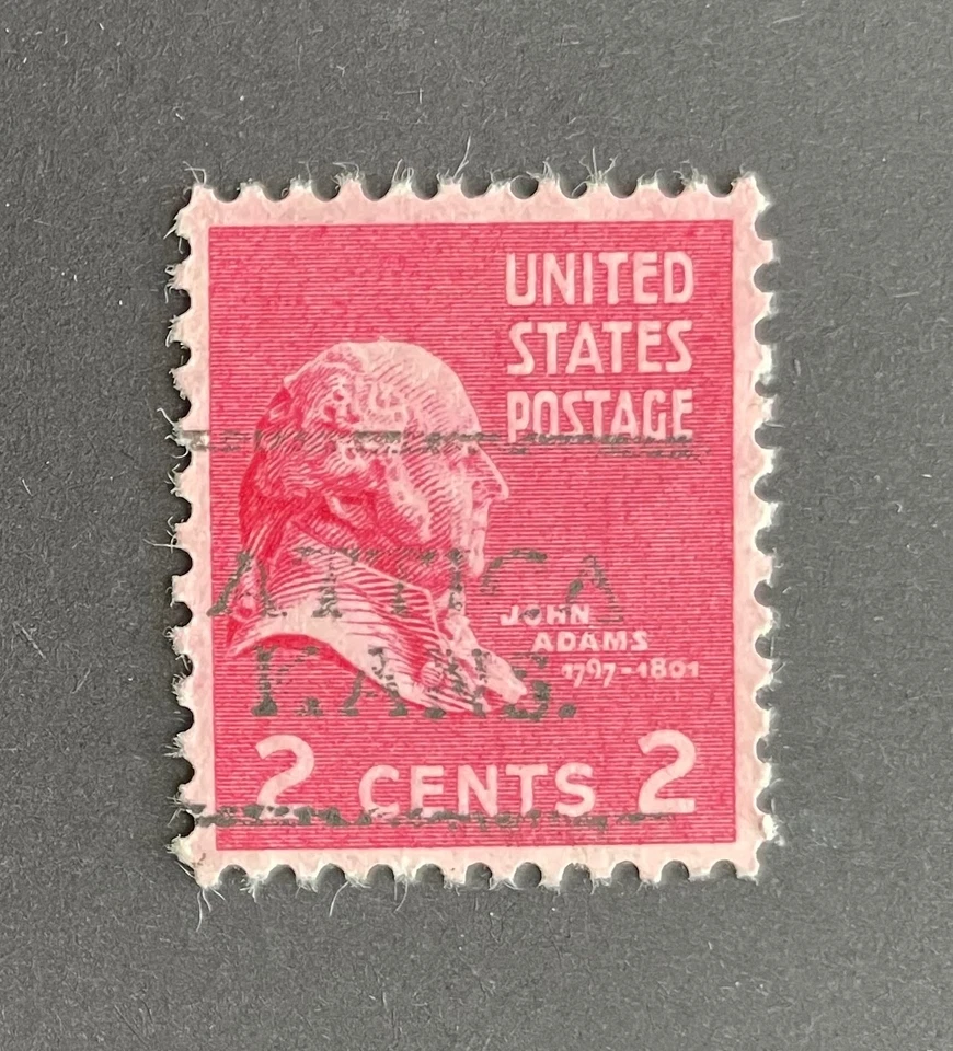 Attica, Kansas Type 701 Precancel - 2 cents Prexie - U.S. #806 - KS - Image 1 of 1