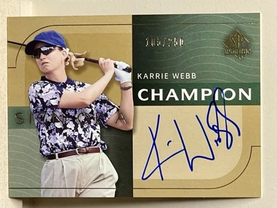Auténtico Karrie Webb 2003 SP signo automático de un campeón/250 Foto 1 de 3