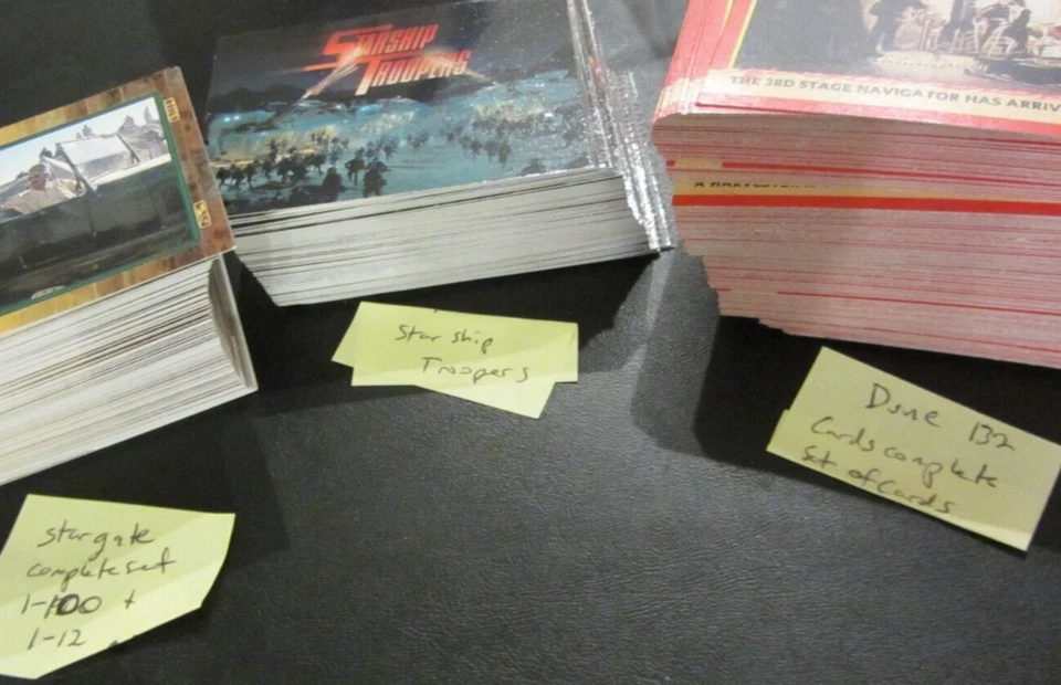 DUNE Starship Troopers and Stargate Complete Set Trading Cards - Image 1 of 4