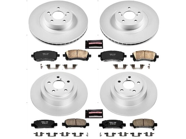 Front and Rear Brake Pad and Rotor Kit For 2001-2002 Subaru Outback ZP551ZC Foto 1 de 1