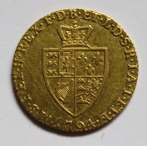 Great Britain. 1794 George 111 - Half Guinea.. VF - Trace Lustre - Picture 1 of 2
