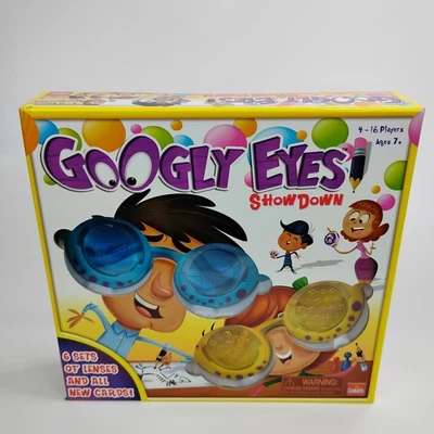 Googly Eyes Showdown Board Game Goliath Hilarious Drawing Family Party Fun NEW - Image 1 of 4
